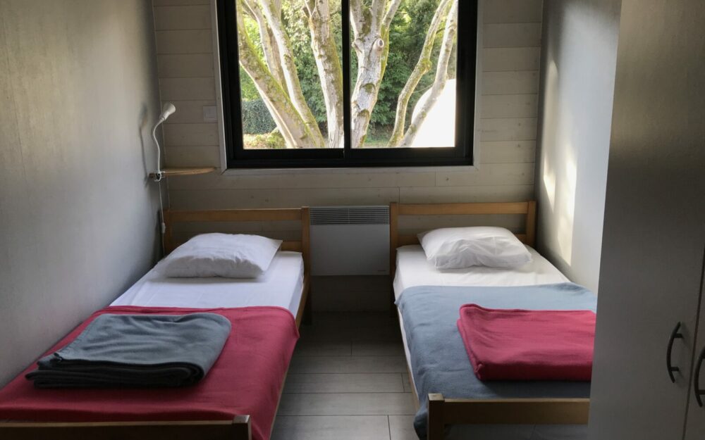 Chambre gîte d'étape, draps non fournis