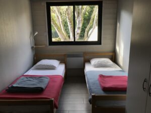 Chambre gîte d'étape, draps non fournis